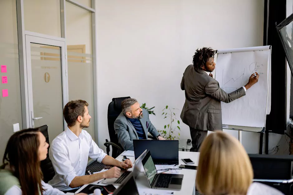 Business strategy and planning session